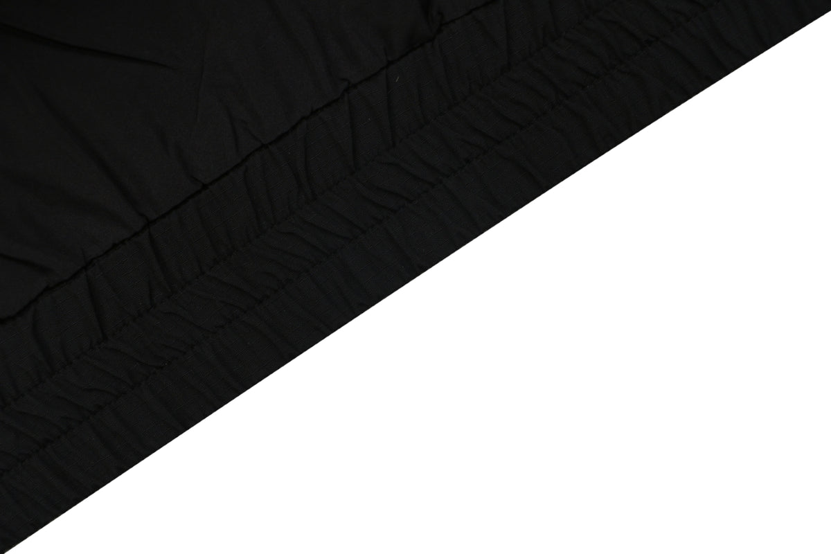 Balenciaga Black Right-Chest 3B Logo Embroidered Hooded Jacket
