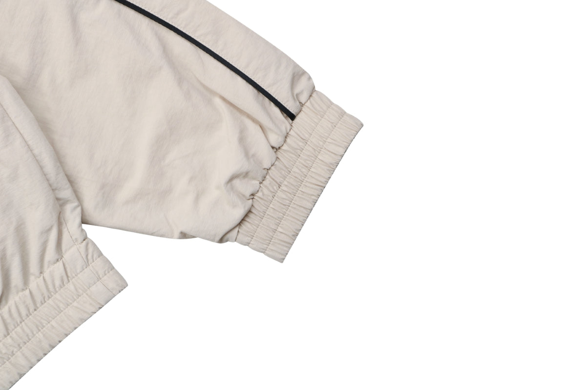 Balenciaga Khaki Right-Chest 3B Logo Embroidered Hooded Jacket